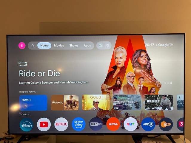 65" TCL 4K QLED Smart TV with GoogleTV, HDR - 65Q550G-CA