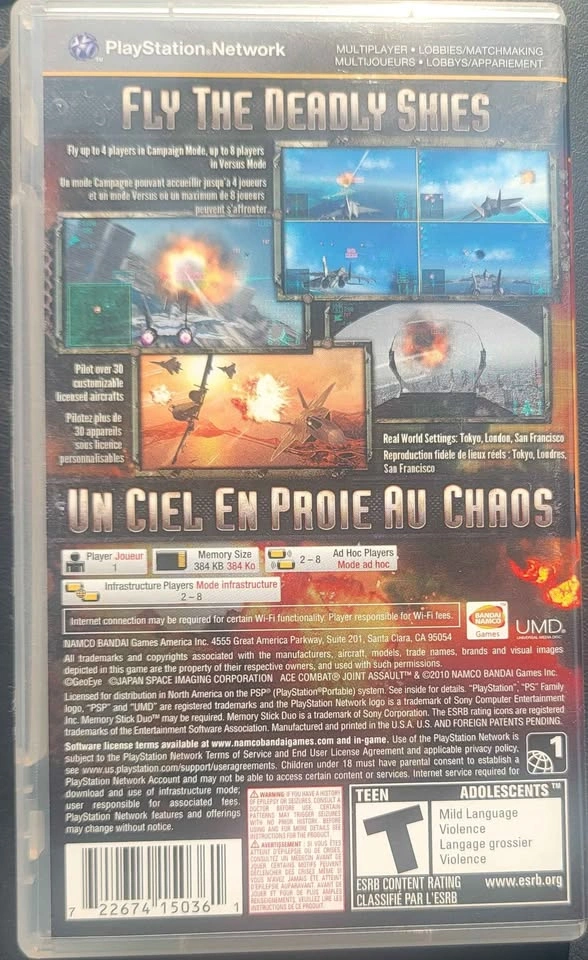 PSP Ace Combat Joint Assault - photo 2