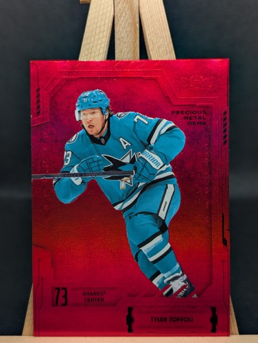 2025-26 SkyBox Metal Universe Tyler Toffoli PMG Red #/100 #95