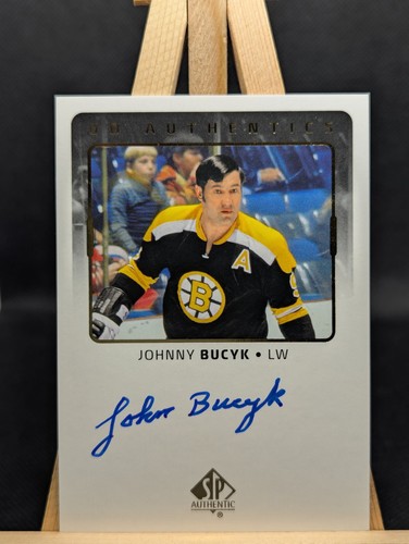 2025-26 Upper Deck SP Authentic Johnny Bucyk UD Authentics Auto