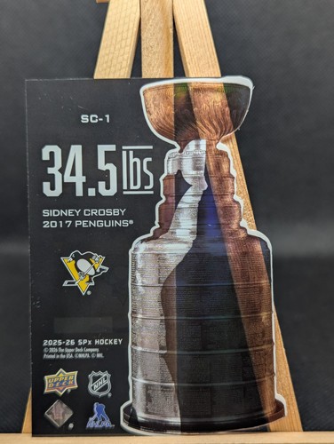 2025-26 Upper Deck SPx Sidney Crosby Stanley Cup Card - photo 2