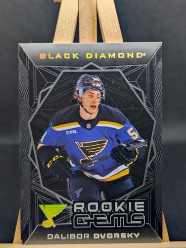2 x Dalibor Dvorsky Black Diamond Rookie Gems Cards - photo 3