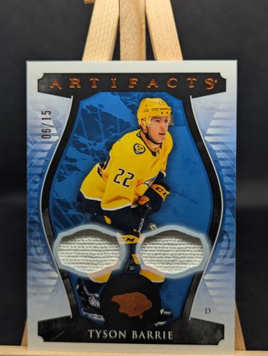 2023-24 Upper Deck Artifacts Fight Strap Tyson Barrie /15