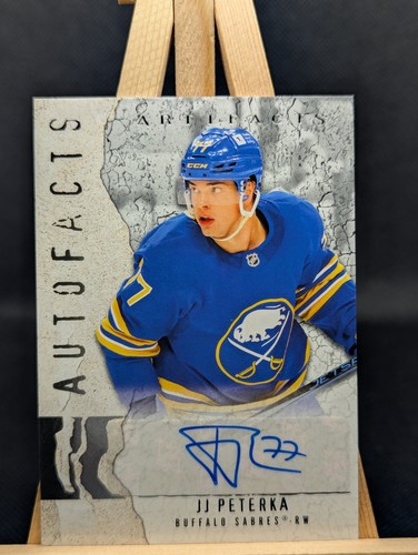 2025-26 Upper Deck Artifacts JJ Peterka Autofacts #AF-JP