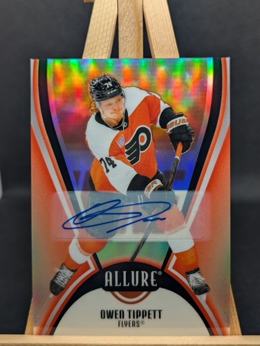2025-26 Upper Deck Allure Owen Tippett Red Rainbow AUTO
