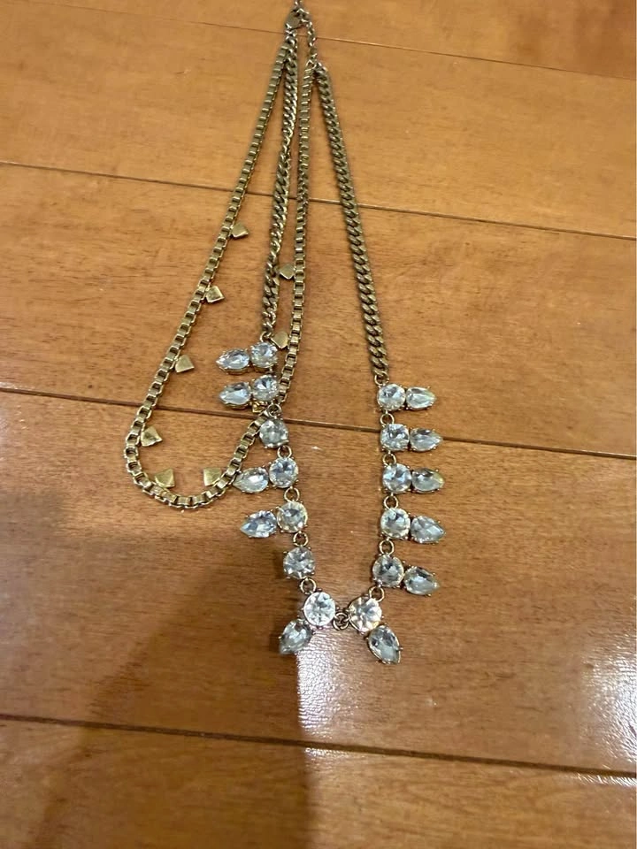Juicy Couture Layered Crystal Statement Necklace - photo 2