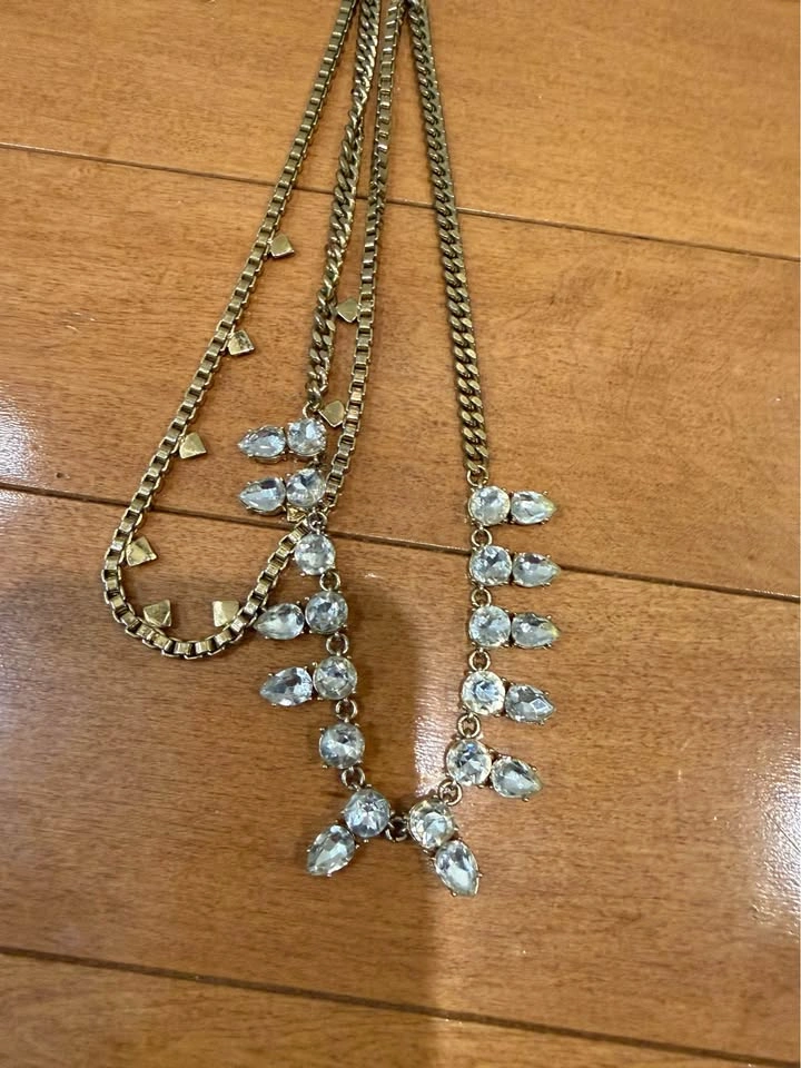Juicy Couture Layered Crystal Statement Necklace - photo 4