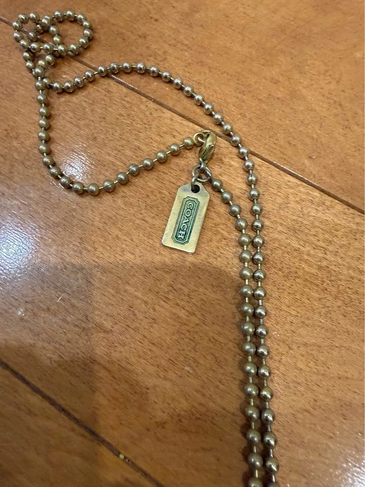 Coach Lock and Key Necklace - photo 3