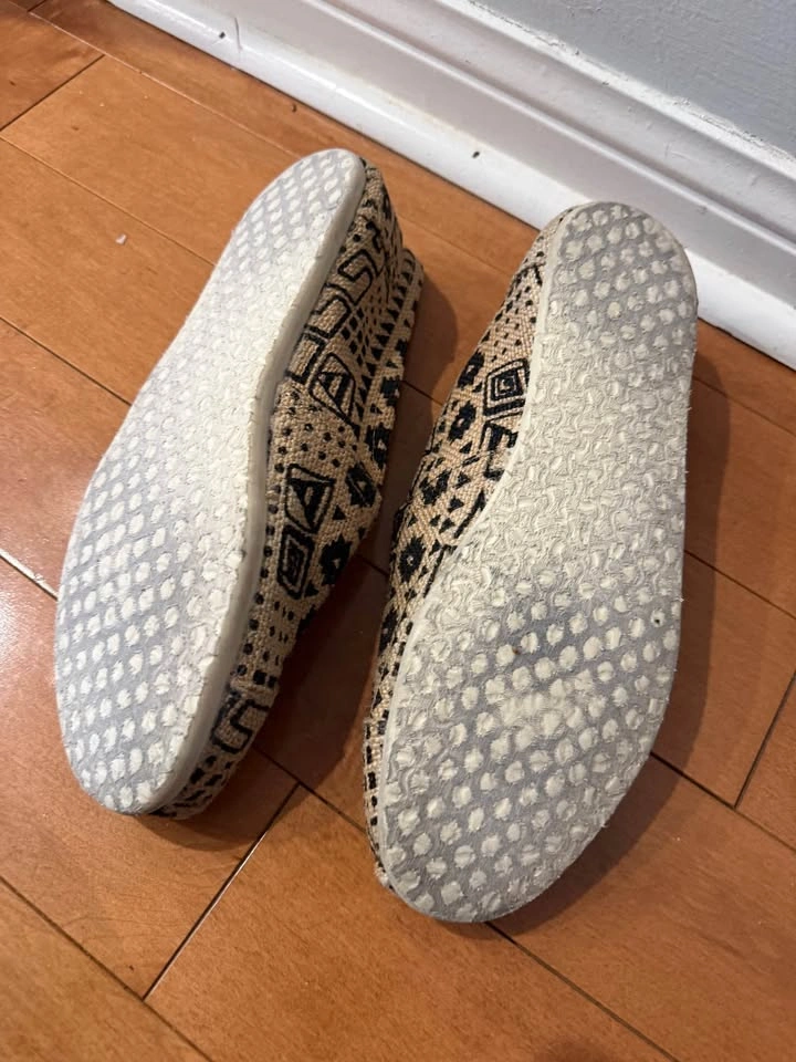 TOMS Alpargata Geometric Print Slip-On Shoes - photo 4