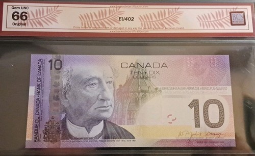 2005 Bank Of Canada $10, 3-Digit Radar Note, BCS 66 - photo 5