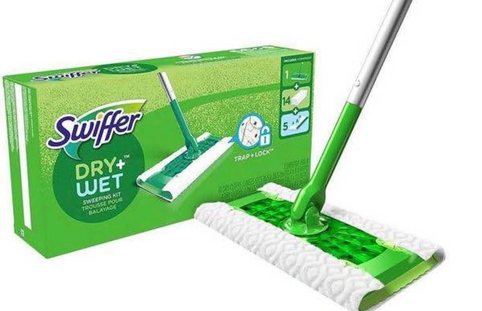 Swiffer Sweeper Mop + Leftover Disinfecting & Dry Cleaning Pads - photo 3