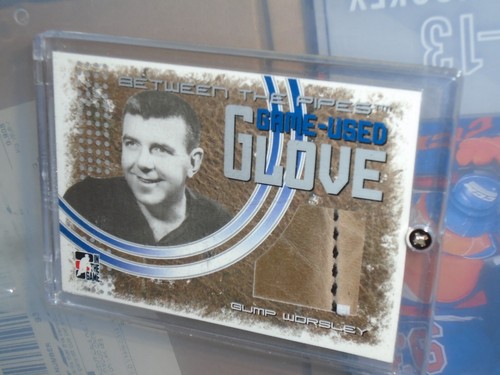 2006 In The Game Between The Pipes Gump Worsley Game Used Glove - photo 3