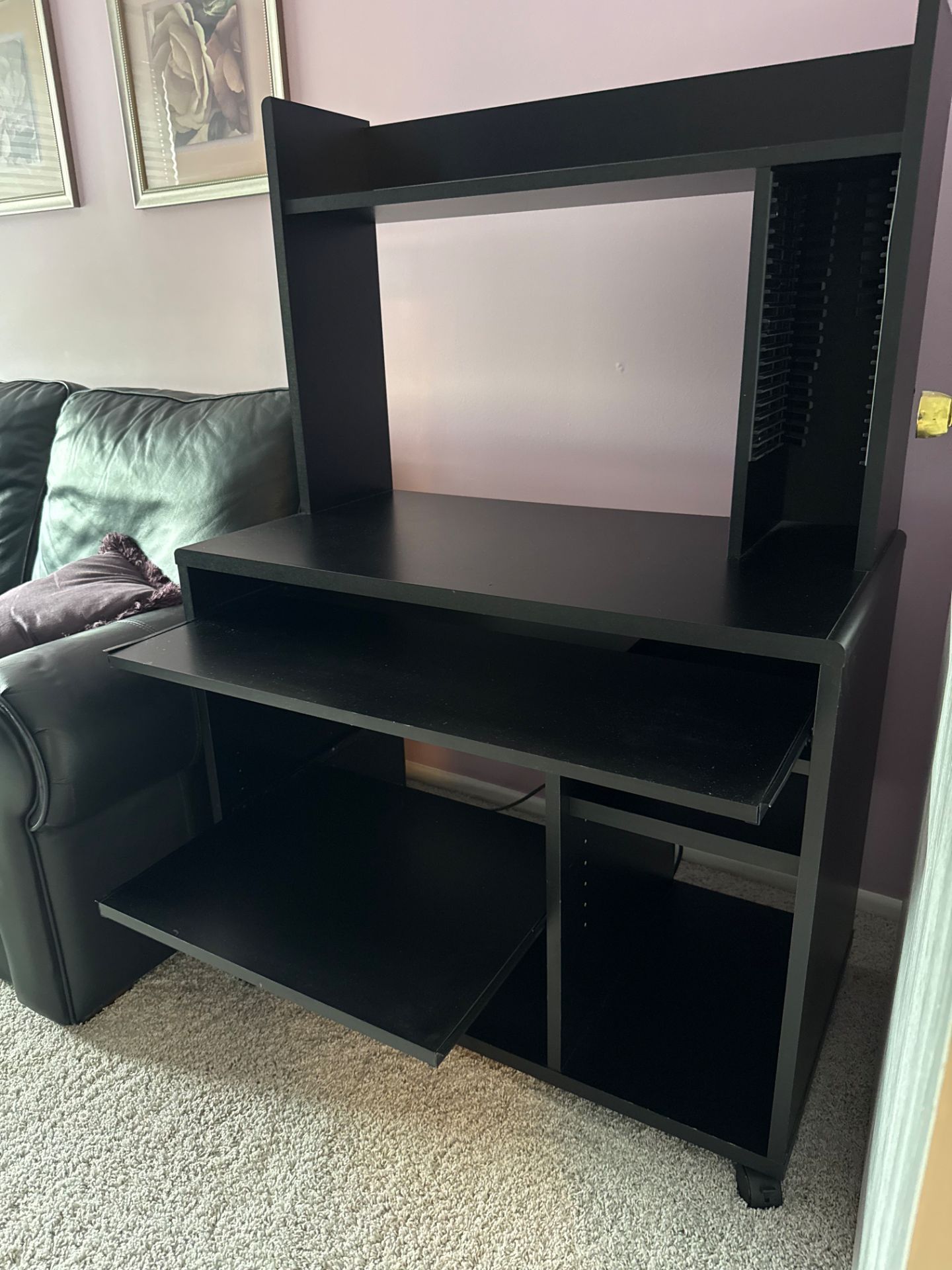 Black Computer Desk