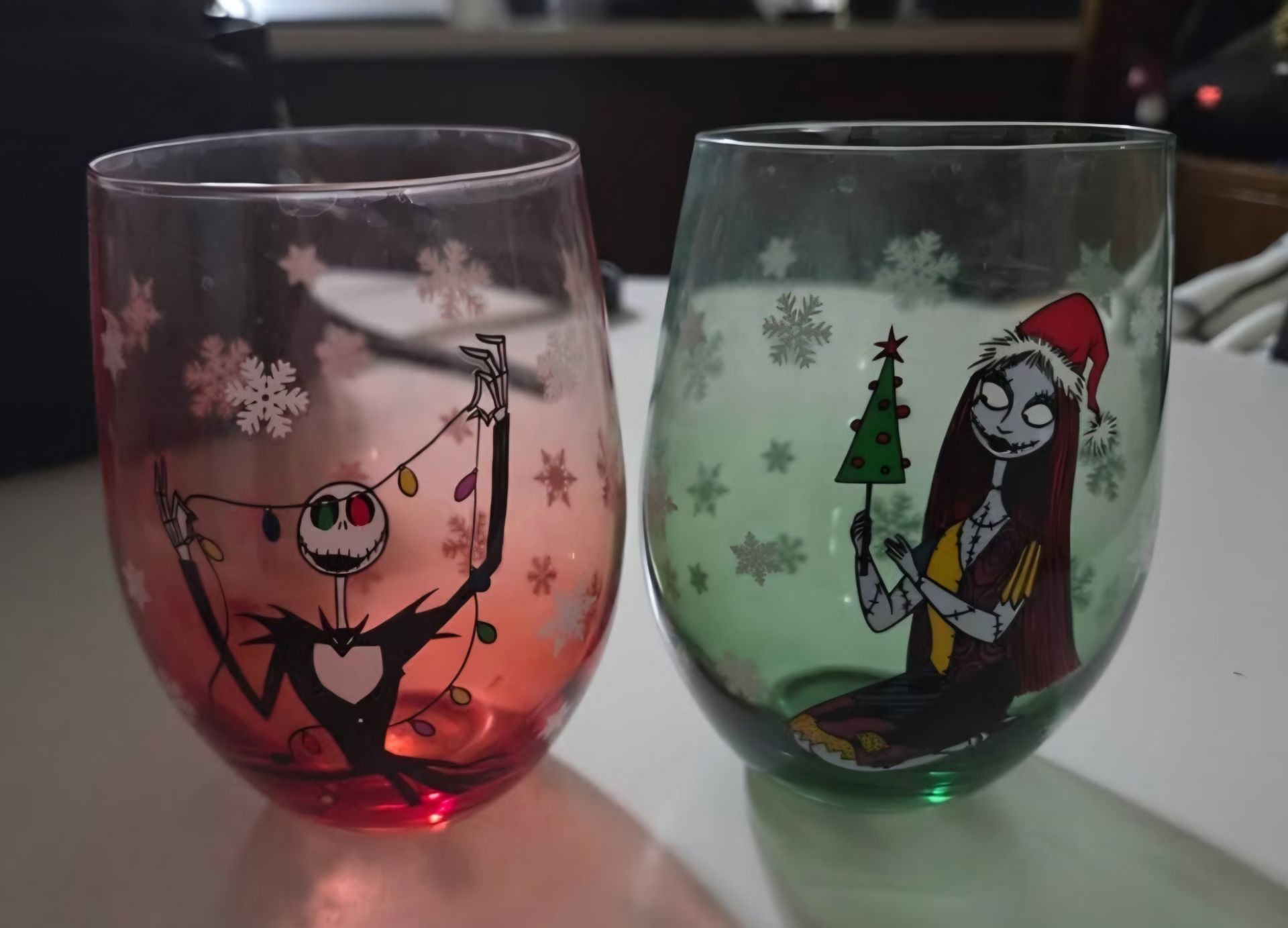 Nightmare Before Christmas Cups