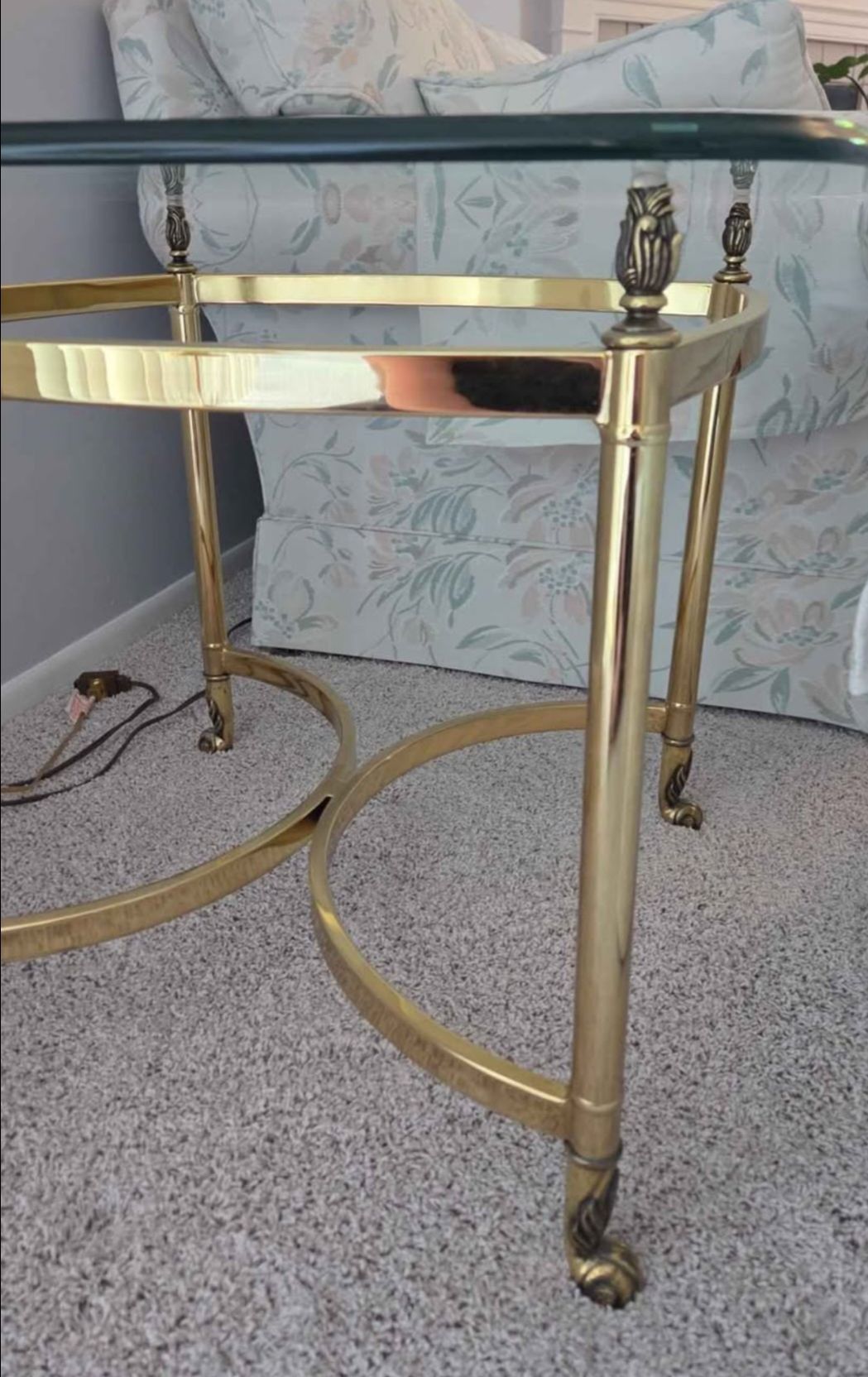 Glass Side Table - photo 2