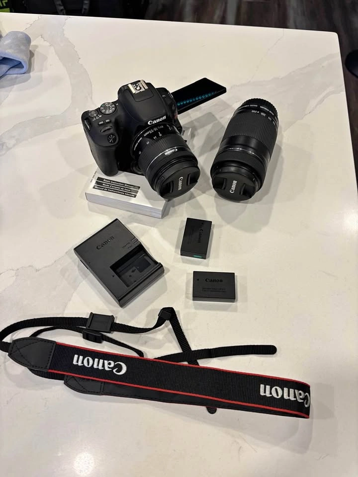Canon EOS Rebel SL2 DSLR Camera Bundle + EF-S 55-250mm Lens