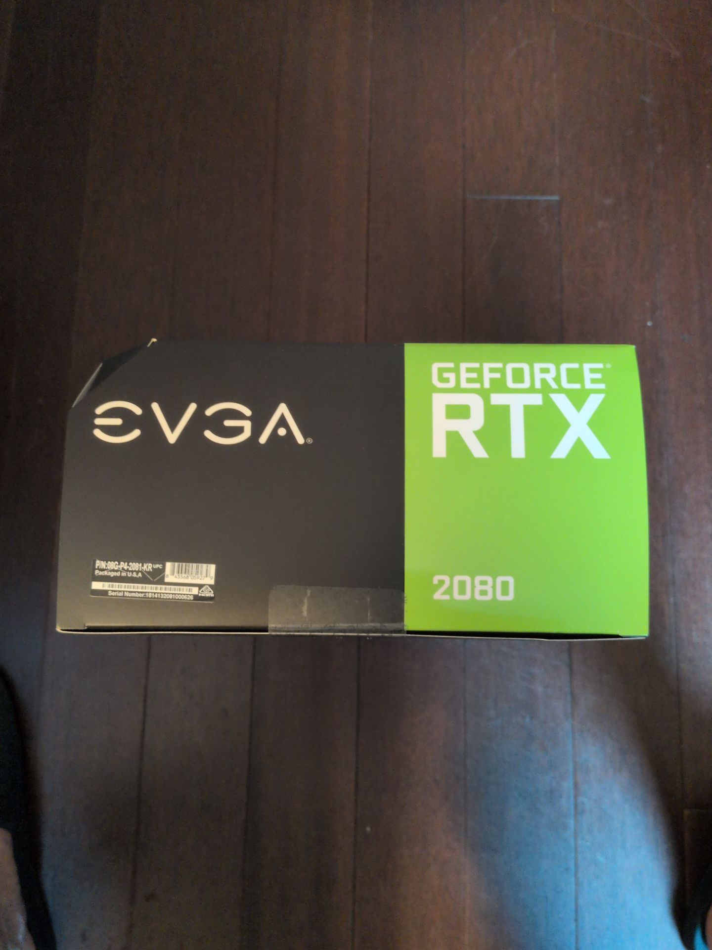 EVGA RTX 2080 Black 8GB Graphics Card New Sealed - photo 3