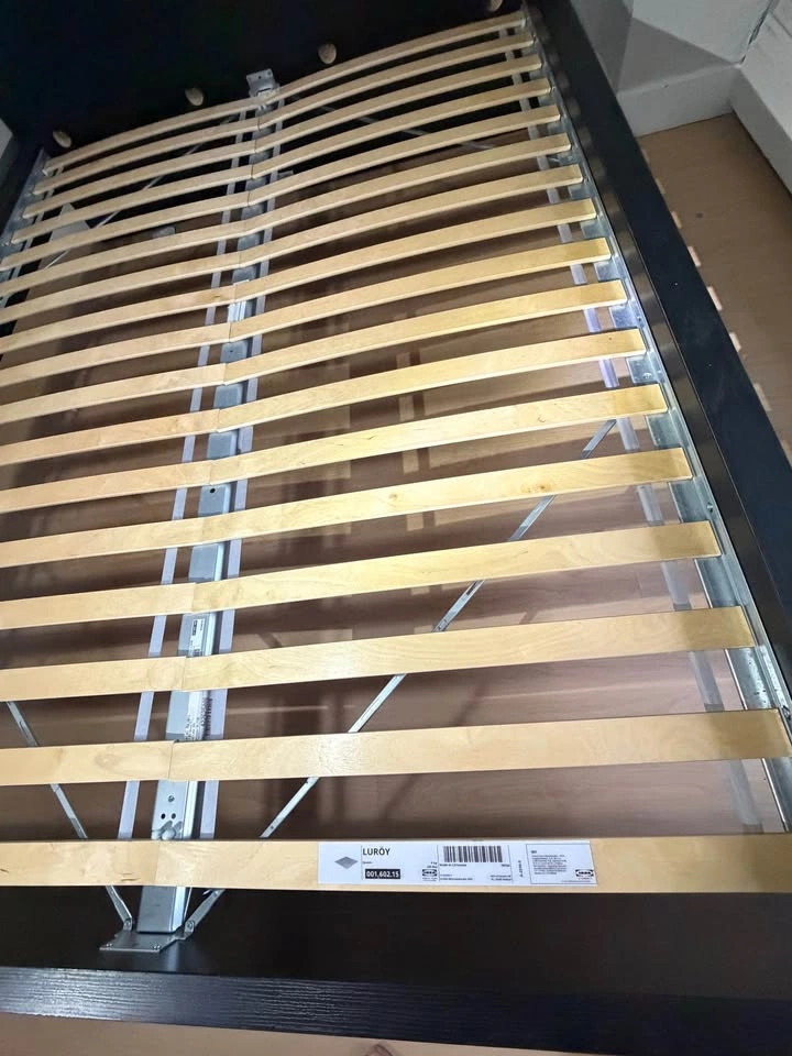 IKEA MALM Queen Bed Frame with LURÖY Slats - photo 2