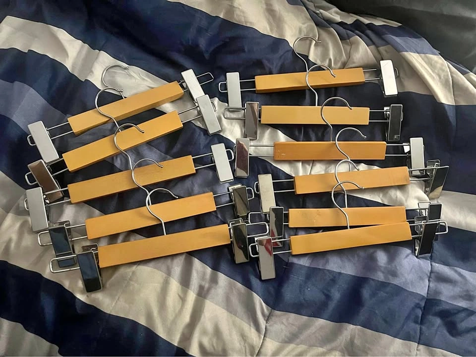 Wooden pants hangers
