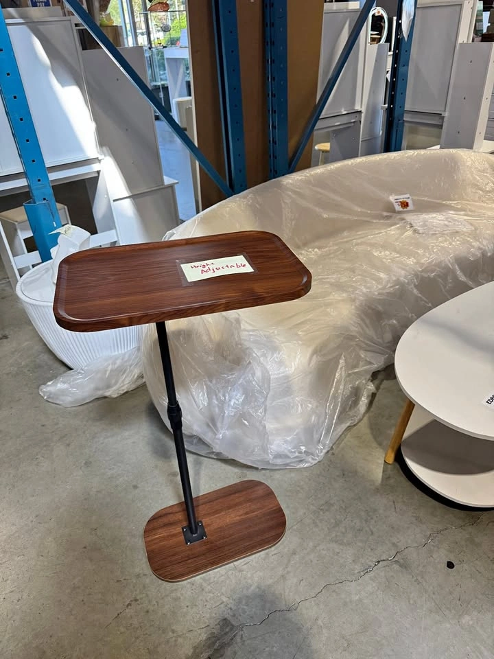 C4112 ST013 Adjustable C-Shaped Sofa Side Table