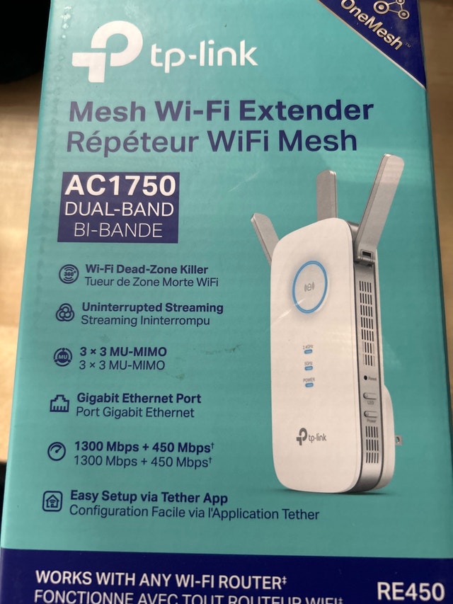 TP-Link AC1750 Mesh Wi-Fi Extender