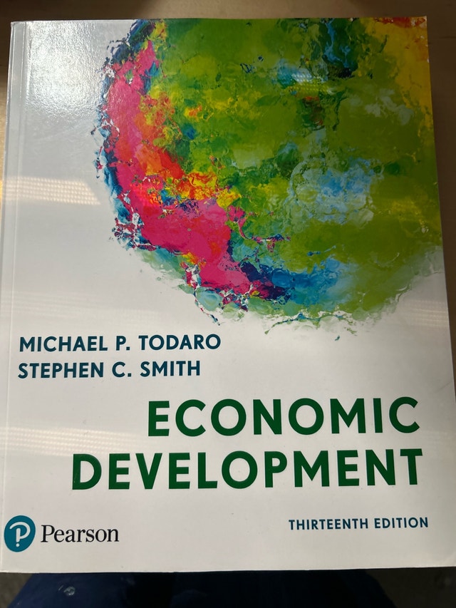 Economic Development by Todaro and Smith