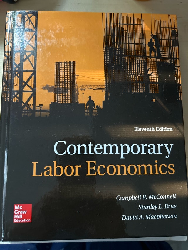 Contemporary Labor Economics McGraw-Hill