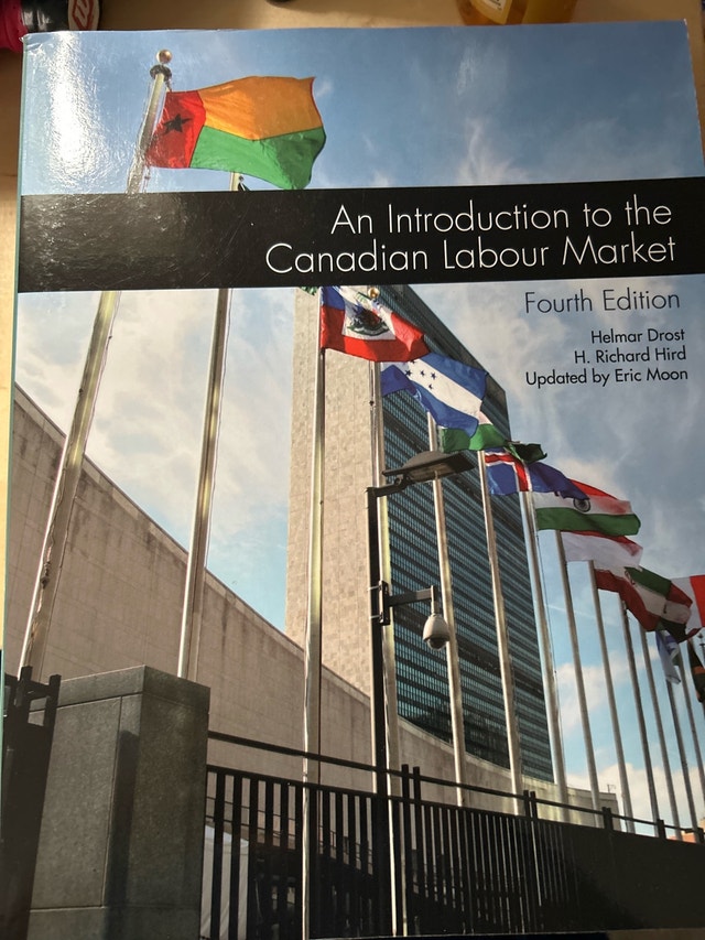 Nelson An Introduction to the Canadian Labour Market
