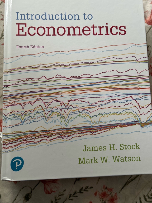 Pearson Introduction to Econometrics- 4th Edition. Brand New