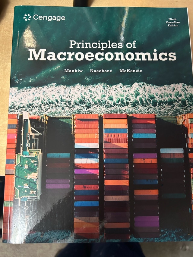 Principles of Macroeconomics - Mankiw - 9th Canadian Edition
