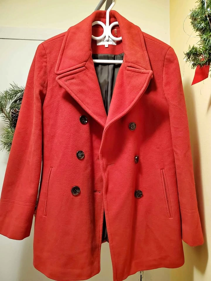 Calvin Klein Coat Wool size 12