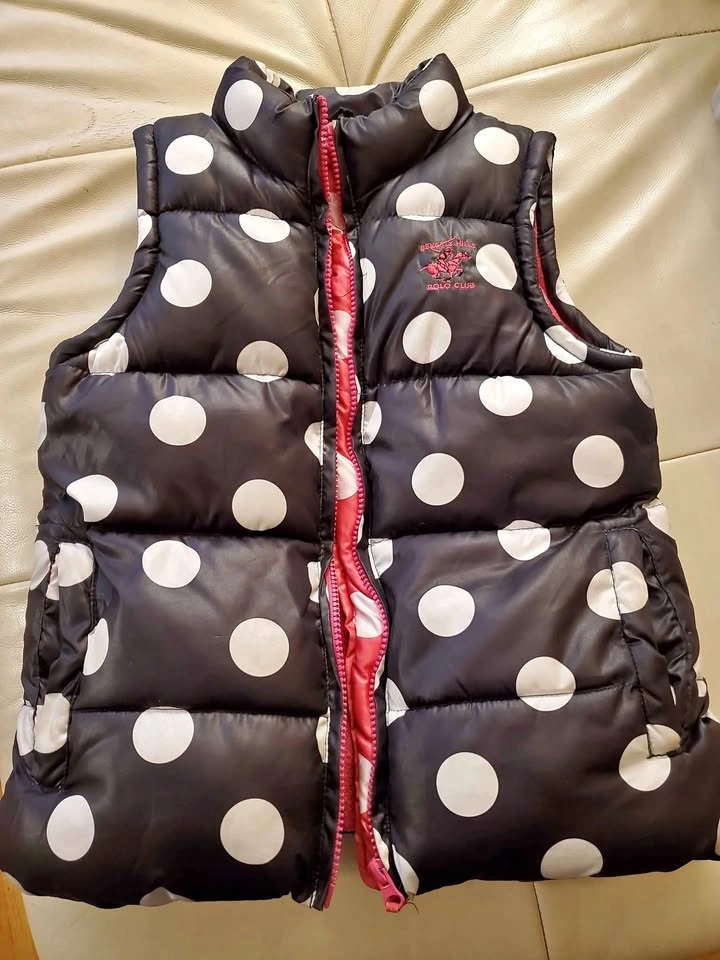 Polo vest girls size 6-10 y