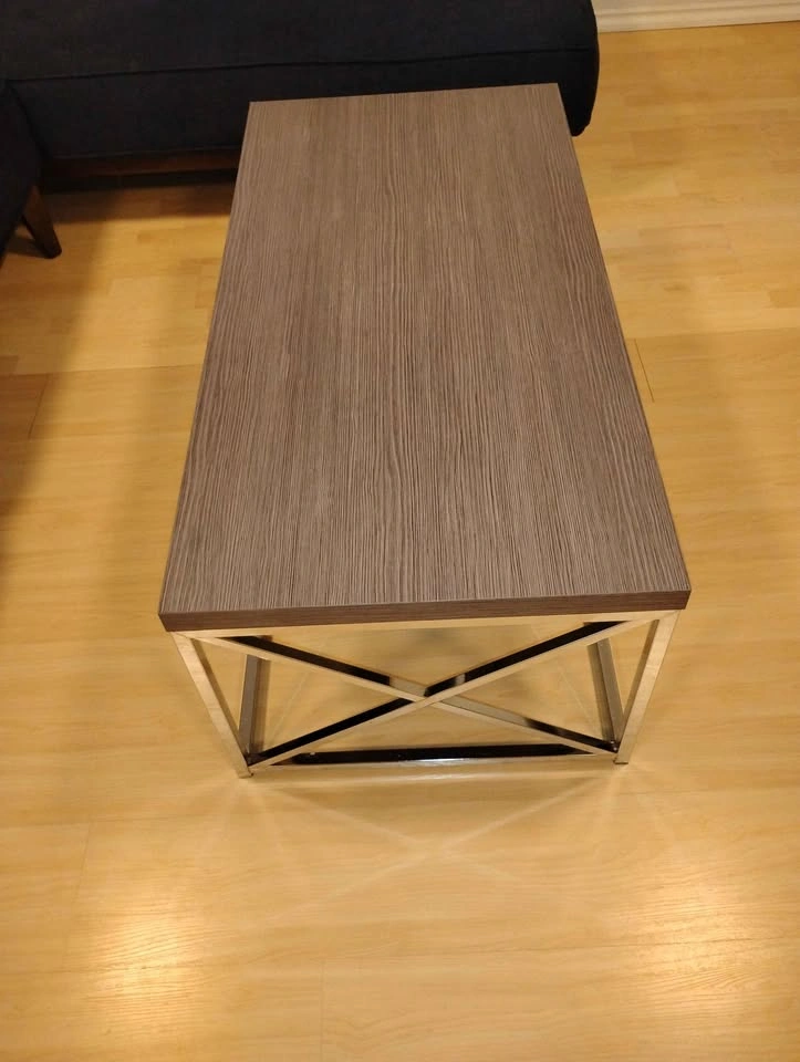 Dark Grey Rectangle Coffee Table - Moving Sale - photo 3