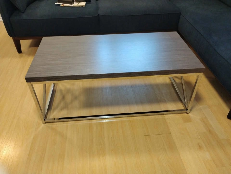 Dark Grey Rectangle Coffee Table - Moving Sale - photo 4