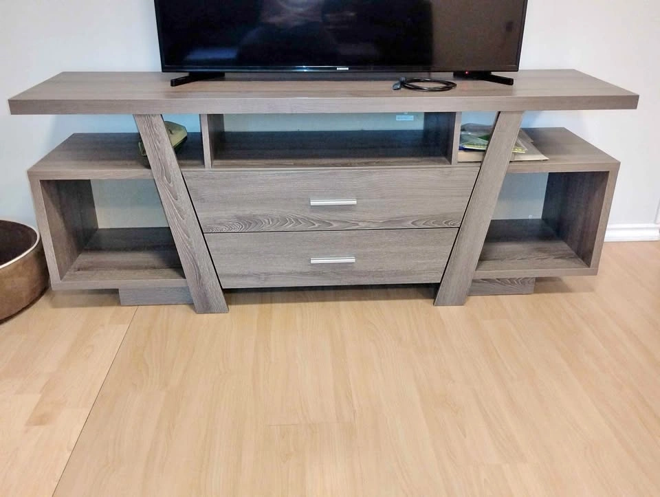 Loris TV Stand Dark Grey - Moving Sale