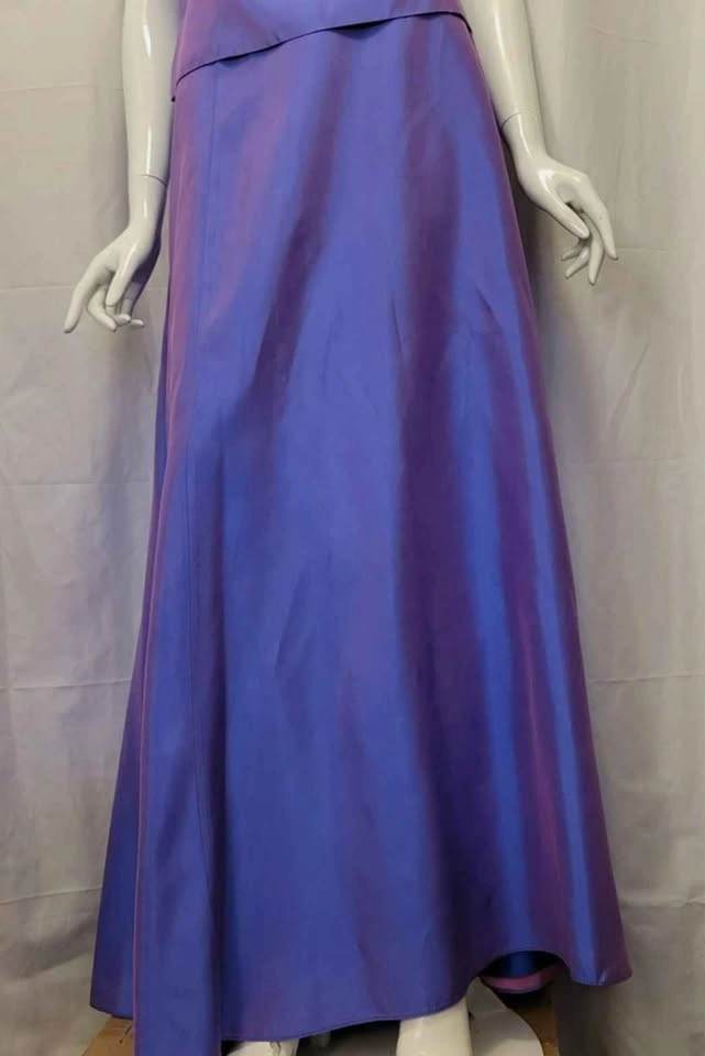 Purple/Blue Iridescent 90's Vintage Two Piece - photo 3