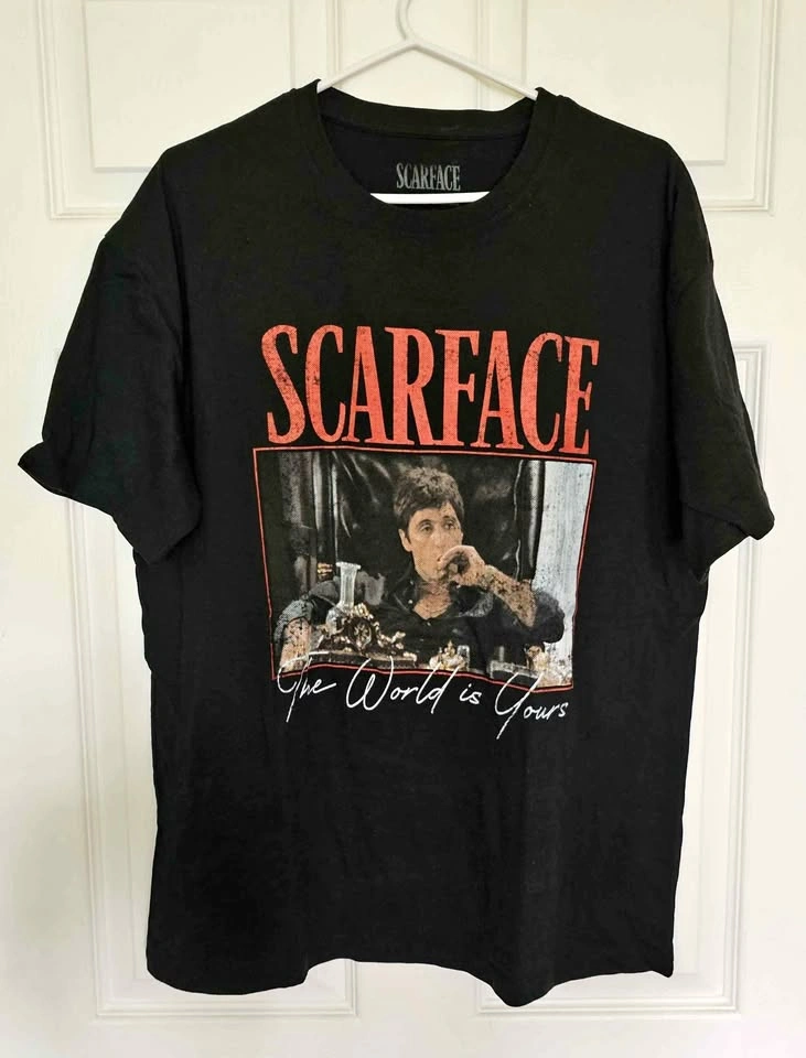BRAND NEW Official Universal Studios Scarface Movie Graphic Tee