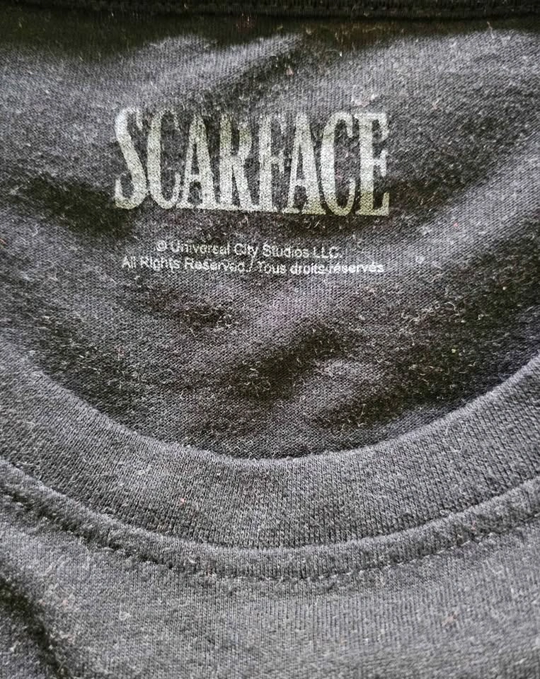BRAND NEW Official Universal Studios Scarface Movie Graphic Tee - photo 2