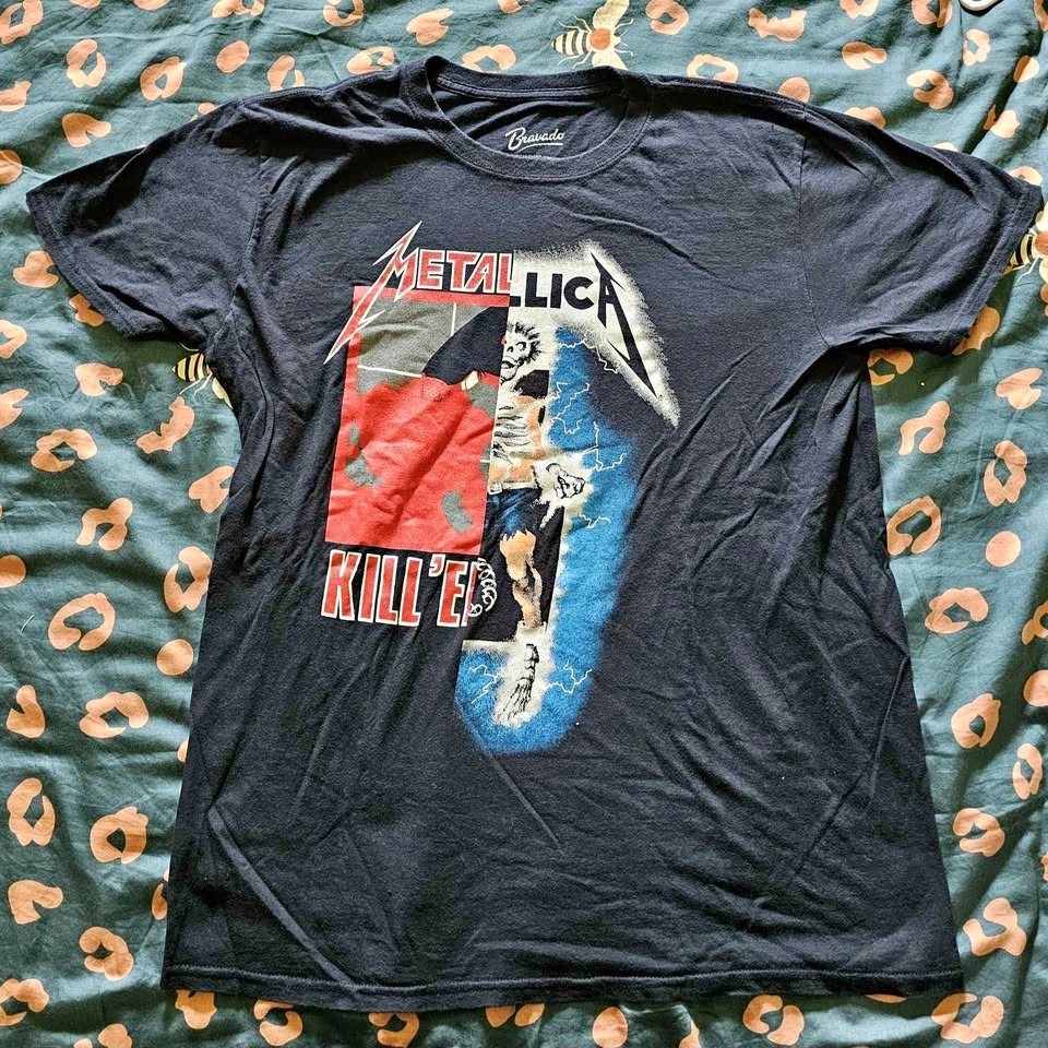 Brand New Official Metallica "Kill 'Em All" Graphic Tee - Men's