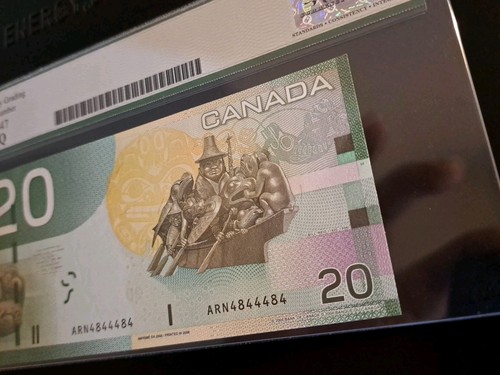 2004 Bank Of Canada $20, 2-Digit Radar Note, 4844484 - photo 3