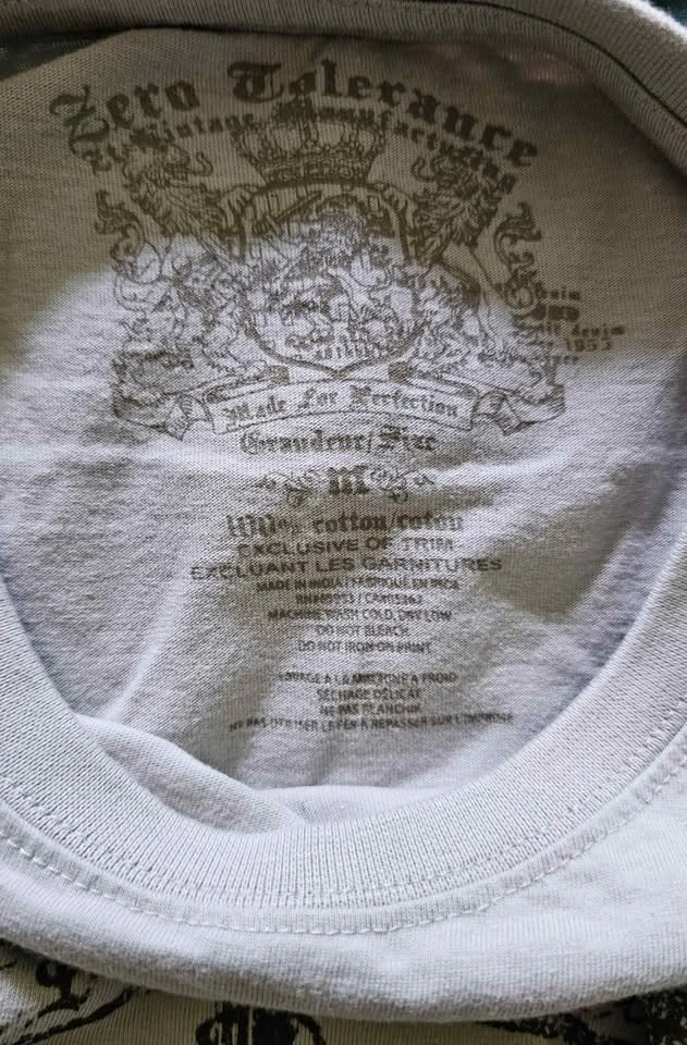 Brand New Zero Tolerance Long Sleeve Graphic Tee - Men's M - photo 2