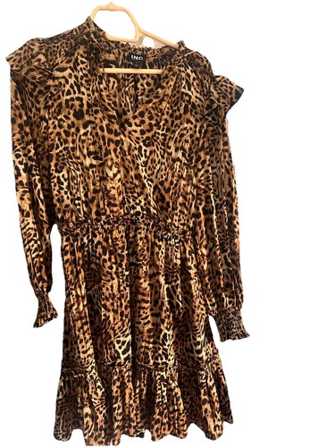INC International Concepts Dress Small Cheetah Print