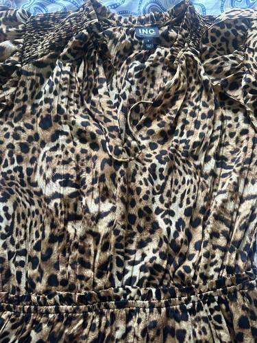 INC International Concepts Dress Small Cheetah Print - photo 3
