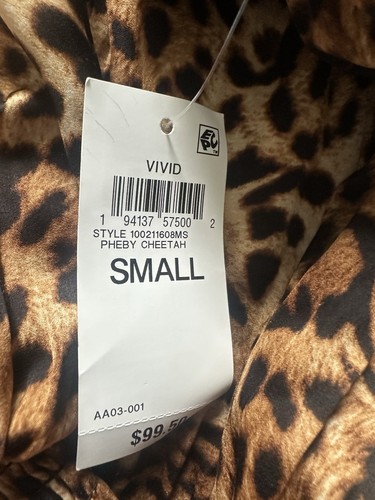 INC International Concepts Dress Small Cheetah Print - photo 5