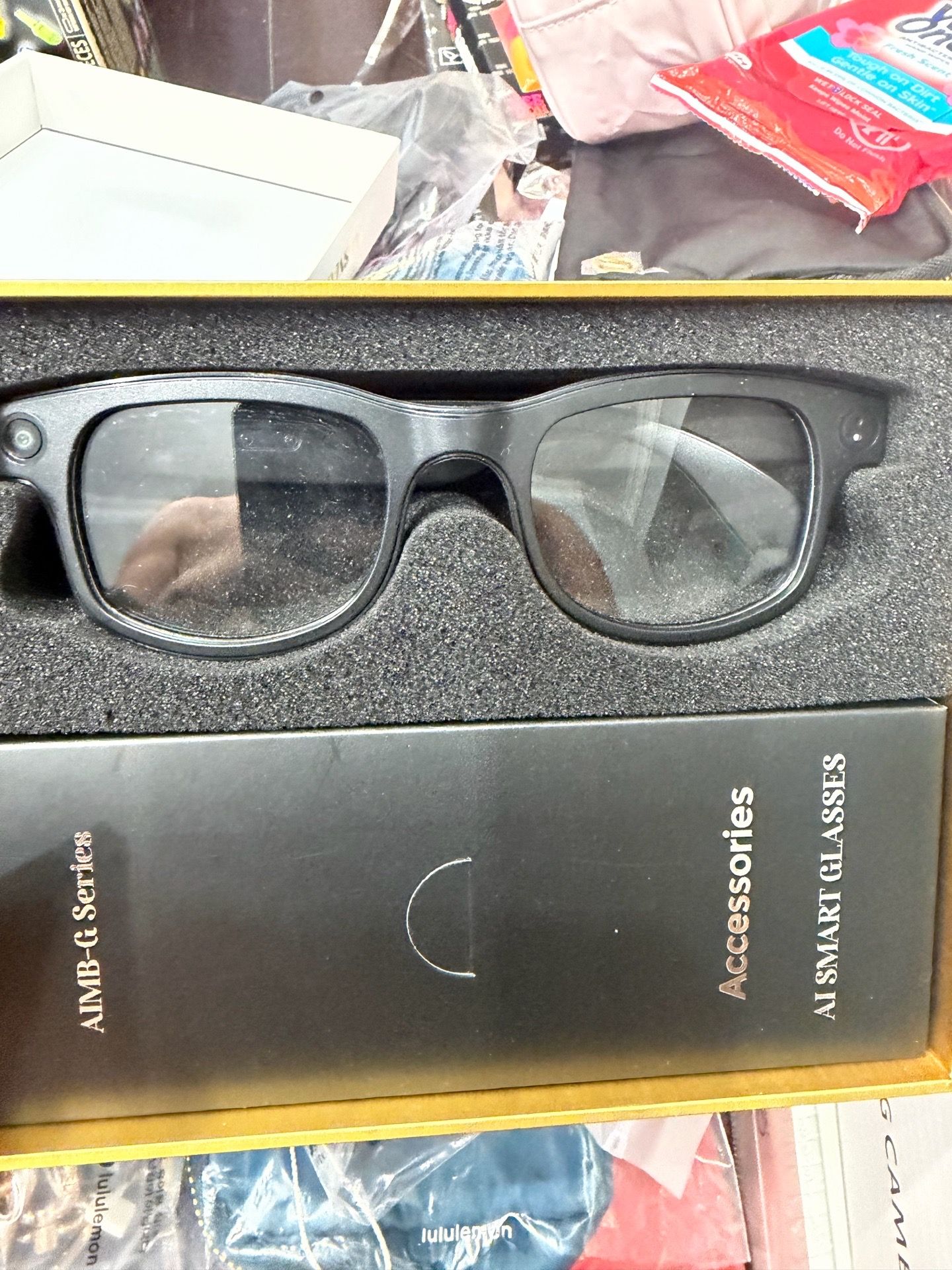 AIMB-G AIMB-G1 AI Smart Glasses, 8MP Camera, Wi-Fi Bluetooth - photo 3
