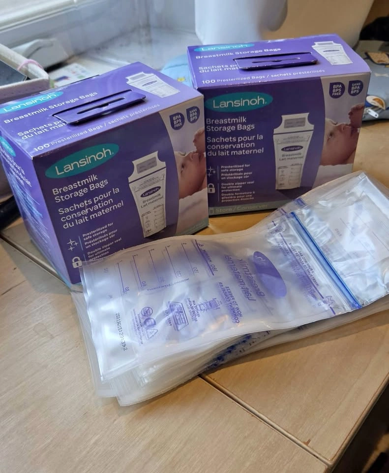 Breast milk storage bags 200+