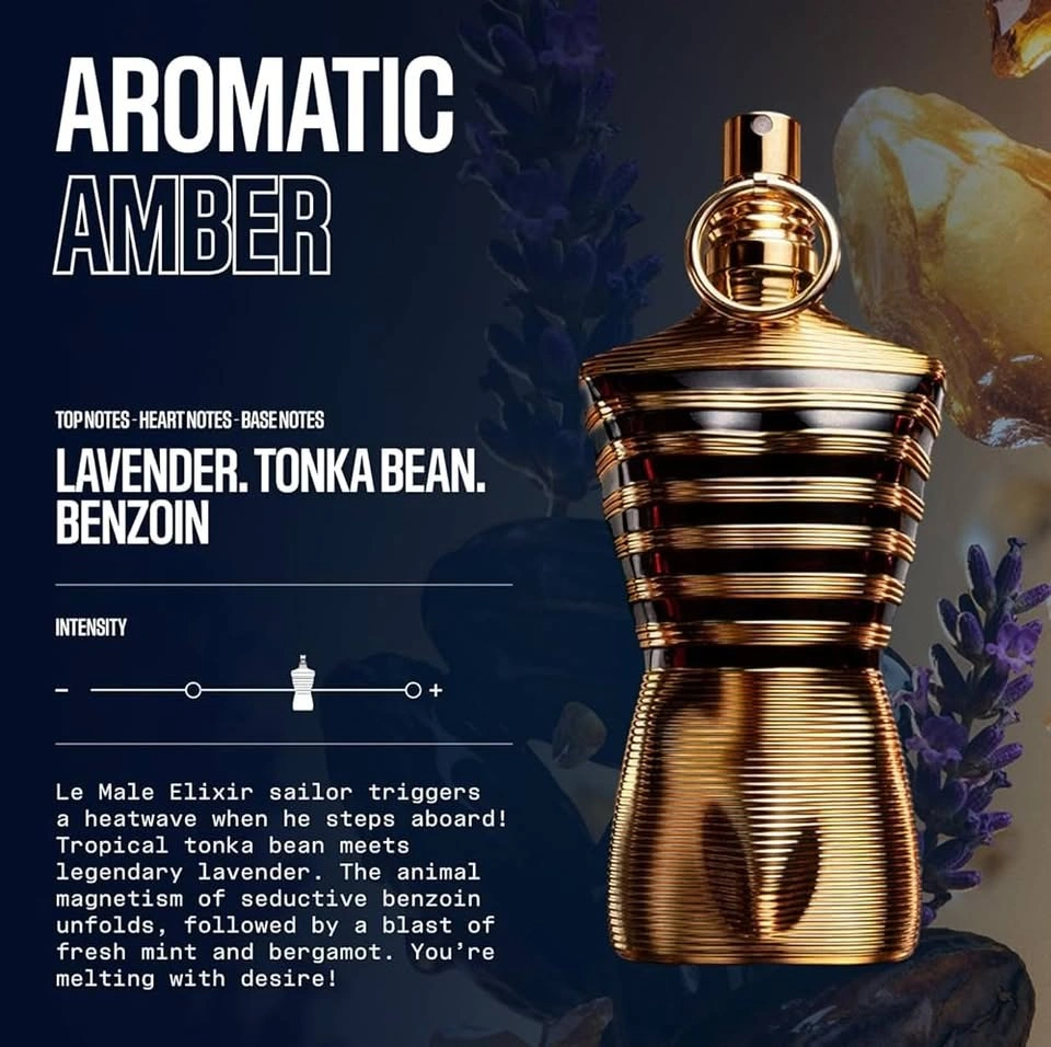 Jean Paul Gaultier Le Male Elixir Parfum 2.5 oz / 75 ml - photo 3