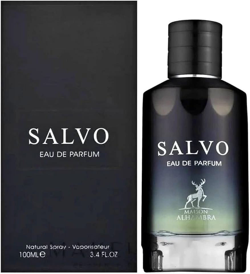 Salvo by Maison Alhambra 3.4 oz EDP Cologne for Men New In Box