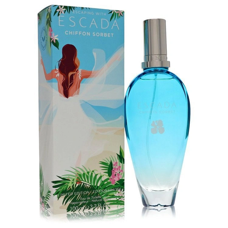 Limited Edition Escada Chiffon Sorbet EDT Spray 3.3 oz