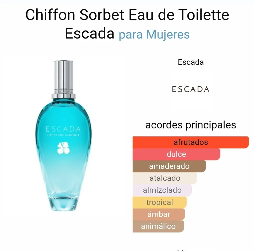 Limited Edition Escada Chiffon Sorbet EDT Spray 3.3 oz - photo 5